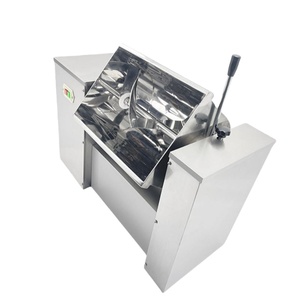 Homogénéisateur horizontal de qualité alimentaire 200L pour poudre de pigment, pâte, brillant à lèvres, bâtonnets, mélangeur à spirale pour pâte et farine, machine mélangeuse - Product Image 1