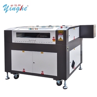 Machine de gravure laser CO2 130x90cm 100W, grand format avec positionnement par point rouge pour acrylique, bois, cuir