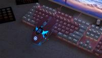 Souris laser lumineuse filaire G3OS, accessoires de jeu pour ordinateur USB, 3200 DPI