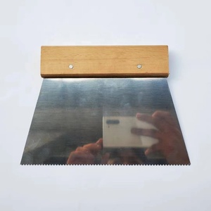 Racloir à <span class=keywords><strong>carrelage</strong></span> en acier TGS avec denture, applicateur d'adhésif, truelle, lame A1, autres lames A2 B1 disponibles - Product Image 3