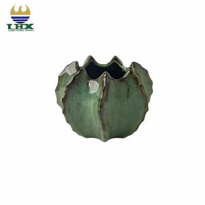 <span class=keywords><strong>Pot</strong></span> <span class=keywords><strong>de</strong></span> fleurs en céramique unique du fabricant, couleur gris vert carambole, pour plantes succulentes, décoration <span class=keywords><strong>de</strong></span> salon, <span class=keywords><strong>pot</strong></span> <span class=keywords><strong>de</strong></span> fleurs pour la maison - Product Image 6