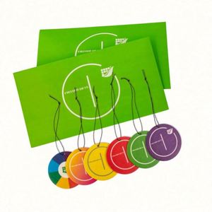 Désodorisants de voiture personnalisés avec logo imprimé promotionnel et parfum sur mesure - Product Image 4