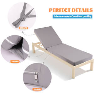 Bantal Kursi Multifungsi Berkualitas Tinggi, Tahan Air, Dapat Disesuaikan, Penyangga Punggung, Isi Busa Berlapis, Dapat Dilepas dan Dicuci - Product Image 2