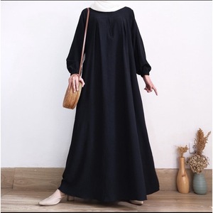 All'ingrosso EID islamico alla moda <span class=keywords><strong>elegante</strong></span> Khaleeji modesto Abaya <span class=keywords><strong>Donna</strong></span> Musulmana Dubai signore donne musulmane vestono ragazze Casual Abaya - Product Image 2