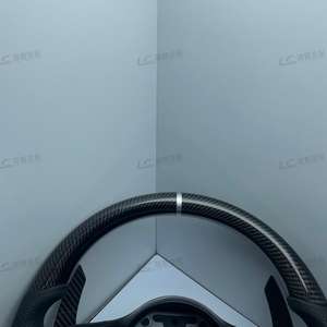 Volant sport en cuir et fibre de carbone neuf, <span class=keywords><strong>prix</strong></span> usine, compatible avec Benz pour W204 W205 W167 W213 W222 W207 - Product Image 2