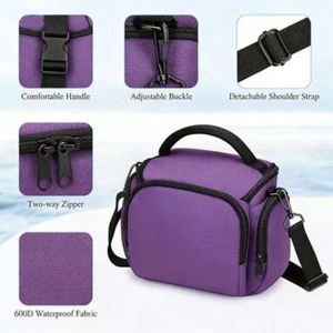 Bolsa Minimalista para Cámara con Asa, Estuche Delgado para Transportar la Cámara con Bolsillo, Organizador Ligero para Cámara para Uso Diario - Product Image 3