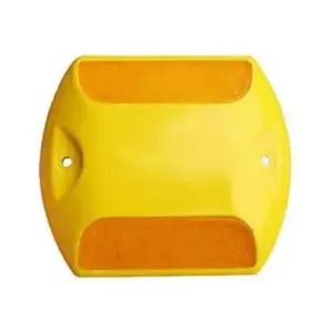 Road plastic reflector reflective road stud yellow white red reflective pavement abs road studs cat eye plastic round