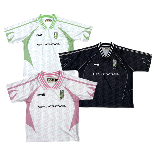 Custom Classic Football Jersey Breathable Mesh Sublimation Retro Pattern Street Soccer Shirts