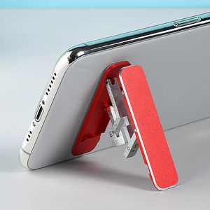 Support de téléphone portable pliable en métal, mini, en aluminium, support de bureau pliable, rotation à 360°, support universel pour téléphone portable - Product Image 3