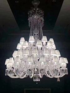 Candelabro grande de cristal k9, para aplicación de hotel, para Villa, precio de fábrica, alta calidad, se puede personalizar - Product Image 2