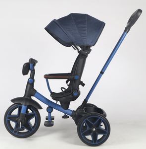 Nouveau modèle standard européen <span class=keywords><strong>tricycle</strong></span> pour bébés avec siège pivotant à l'arrière/<span class=keywords><strong>tricycle</strong></span> pour bébés à prix réduit/<span class=keywords><strong>tricycle</strong></span> de luxe 4 en 1 pour enfants - Product Image 2