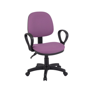 Chaise de bureau ergonomique réglable de haute qualité avec vérin à gaz, base en plastique, design coloré pour le personnel de bureau et usage commercial - Product Image 1