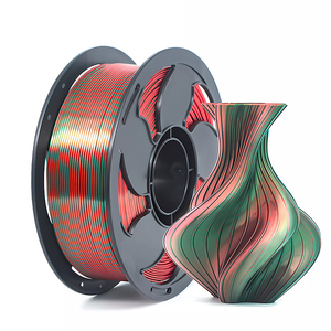 Filamento de Impresión 3D FDM de Seda PLA de Doble Color, 1.75 mm, Alta Resistencia, 200-225 °C, 24 Colores - Product Image 1
