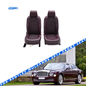 Asientos Delanteros Marrones Originales de Segunda Mano de Larga Duración y Tamaño Estándar Premium para Bentley Mulsanne 2012 - Product Image 1