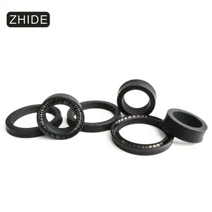 ZHIDE Factory Direct Double Lip Spring energizado kits de vedação de alta temperatura PTFE NBR Oil Seal