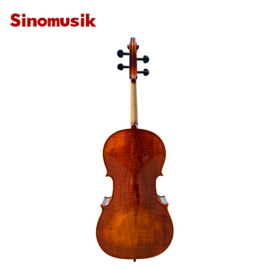 <span class=keywords><strong>Violonchelo</strong></span> Profesional HC05 de la Marca Sinomusik, Acabado en Barniz al Espíritu Aplicado a Mano, Arce Flameado de Alta Calidad - Product Image 3