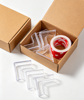 Protecteur d'angle en PVC transparent