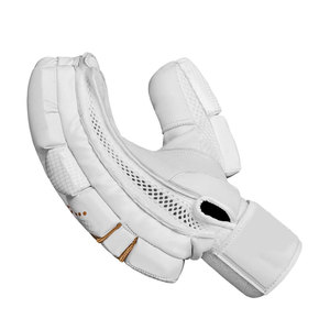 Professional Lightweight Ambidextrous Cricket Batting Gloves Buckle Closure High Quality Leather Eco-Friendly 38mm Thickness - Product Image 3