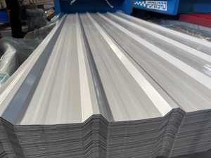 Hoja de techo <span class=keywords><strong>trapezoidal</strong></span> galvanizada recubierta de color prepintada de alta calidad <span class=keywords><strong>Precio</strong></span> de hoja de acero de metal - Product Image 5