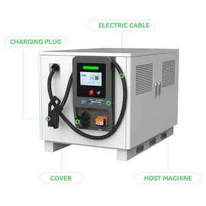 Approvisionnement direct d'usine 60kw sauvetage routier DC portable evcharger station de charge mobile ev chargeur d'urgence ev CCS1 CCS2 GBT