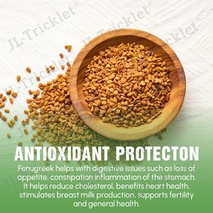 Julong OEM bio fieno greco Capsule integratore per l'allattamento al seno per le donne biologico semi di fieno greco in polvere estratto di fieno - Product Image 4