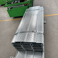 Système de plancher sans entrepôt 250*40 en acier galvanisé, panneaux structurels modulaires à levage rapide pour atelier