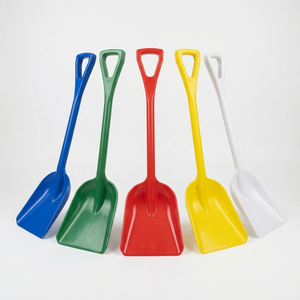 Pala de Jardín al por Mayor, Pala de Plástico Colorida de Alta Calidad con Cabeza Cuadrada, Ligera, para Empujar la Nieve en el Césped del Hogar - Product Image 3