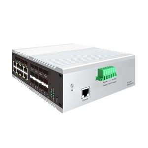 สวิตช์จัดการผ่านคลาวด์แบบอุตสาหกรรม <span class=keywords><strong>24</strong></span> พอร์ต รองรับ <span class=keywords><strong>POE</strong></span>, SNMP, QoS, ความเร็ว 48Gbps ควบคุมผ่านเว็บ/แอปมือถือ รองรับหลาย VLAN และเส้นทางคงที่ - Product Image 5