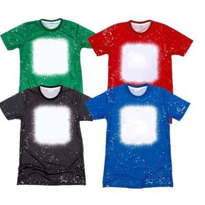 Custom Clothing Tee Faux Bleached Sublimation Blanks Bleached <b>T</b> Shirts Us - Product Image 1