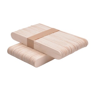 Groothandel Custom Wegwerp Eco-Friendy Cosmetische Ontharingscrème Ontharing Houten Waxen Spatel Sticks Voor Schoonheidssalon