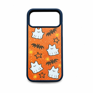 Coque de téléphone antichoc imprimée Happy Halloween, estampage à chaud, avec grande ouverture pour appareil photo, en TPU imitation liquide, pour la série - Product Image 5