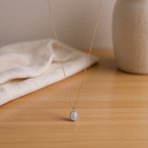 Collana con Ciondolo Z Fashion in Acciaio Inossidabile Oro e Argento, Minimalista per Uso Quotidiano 45444 - Product Image 2