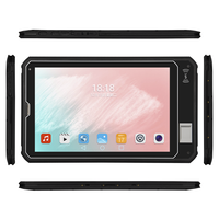 Resistente al agua 4G LTE Industrial Rugged Tablet IP68 10,1 pulgadas Rj45 Rs232 RFID QR Code Lector de código de barras de huellas dactilares Tablet Pc al aire libre