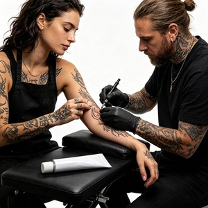 Crema abrillantadora para tatuajes de larga duración, fórmula molecular estable, conserva el tono vívido para aplicación a largo plazo en salones profesionales - Product Image 5