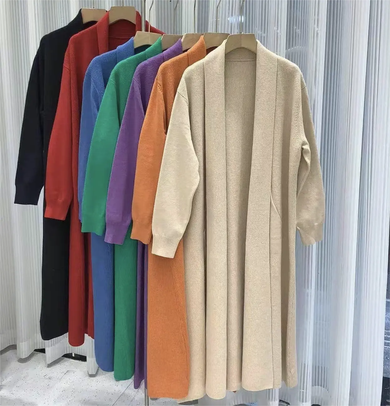 Thiết Kế Sang Trọng Mùa Thu Và Mùa Đông Cashmere Áo Len Hàng Đầu Hàn Quốc Dệt Kim Twist Phụ Nữ Của Áo Len Cardigan Áo Len Phụ Nữ