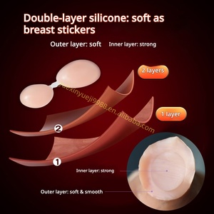 Dildo de Silicona Líquida Portátil, Grueso/Mediano, Suave, Impermeable, Sin <span class=keywords><strong>Lubricante</strong></span>, <span class=keywords><strong>para</strong></span> Uso Anal/Vaginal, Juguete Sexual <span class=keywords><strong>para</strong></span> Pene - Product Image 5