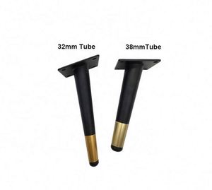 <b>Sofa</b> Leg 10-45cm Iron Tapered Chair <b>Support</b> Black Golden Steel Furniture Feet BedSide Bed Chrome Cabinet TV Metal <b>Sofa</b> Leg Feet - Product Image 3