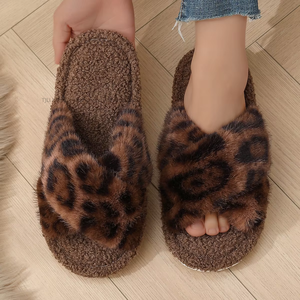 Autumn/Winter Home Bedroom for Slippers With Cross <b>Cushioning</b> EVA Outsole Anti-Slip Material for Sell Hot Cakes-Big Promo - Product Image 5