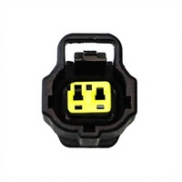 178392-2 Konektor Wanita Otomotif 2 Pin IP67 Tahan Air, Steker Kabel Sensor Suhu Mobil