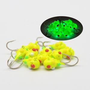 Stock Farbe Hochwertige Fabrik Großhandel Wolfram Eis Jig Kopf Spezial farbe Farbe - Product Image 1