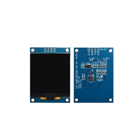 Layar LCD OLED 1,5 Inci Modul Tampilan SH1107 Modul Tampilan 128x128 Layar 4-pin IIC