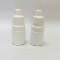 Botella con Gotero de Plástico PP Blanco APS, Forma Cilíndrica, Fondo Plano, para Uso Cosmético, 5-15 ml, Tapa con Sellado Interno, Modelo Imprimible C0078