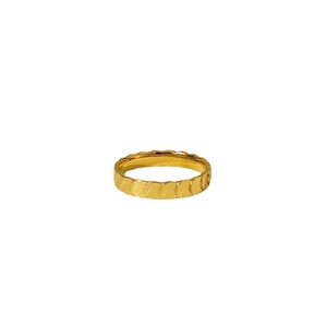 Anillos Delgados Modernos en Varios Estilos para Mujer |   Acero Inoxidable Chapado en Oro PVD de 18K |   Diseño Minimalista, Impermeable e Hipoalergénico - Product Image 5