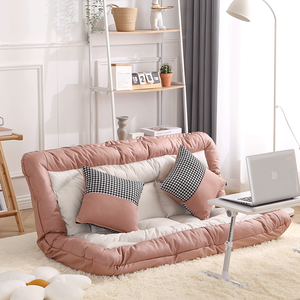 Canapé-<span class=keywords><strong>lit</strong></span> <span class=keywords><strong>double</strong></span> modulable rempli d'éponge personnalisable avec dossier réglable pour la vie - Product Image 2