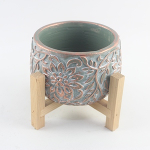 <span class=keywords><strong>Pot</strong></span> de ciment rond pour bonsaï écologique et mignon pour la maison Pots de fleurs et jardinières d'extérieur en ciment pour bricolage jardinière en béton - Product Image 4