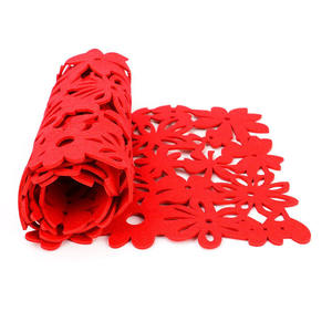 Offre Spéciale de vente directe d'usine Tapis de table en feutre de Noël pour la décoration de maison festive - Product Image 4
