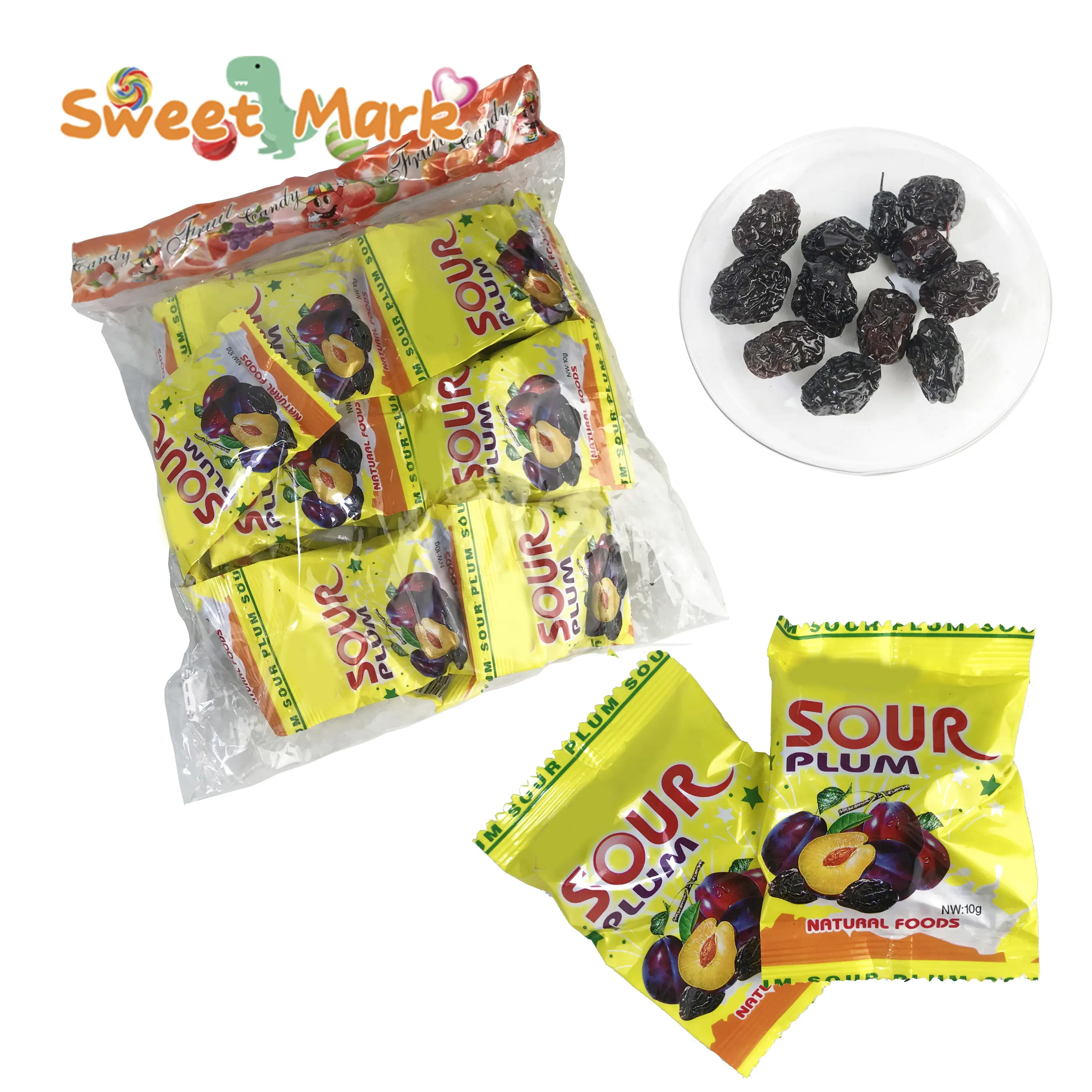 Halal Chinese Preserved Dried Fruit Sweet and Sour Plums