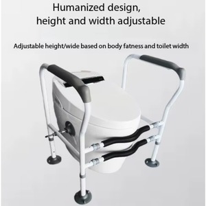 Multifunctional Manual Nursing Patient Lifting Seat Hydraulic Disabled Transfer Commode Shifting <b>Chair</b> - Product Image 3