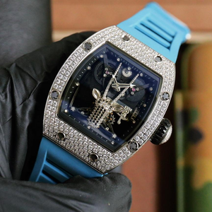 Relojes de Lujo para Mujer, Mecánicos, RM 19-01, Material de Oro Rosa, Diamante Moissanita, Tourbillon, Reloj Automático de Moda para Mujer - Product Image 3