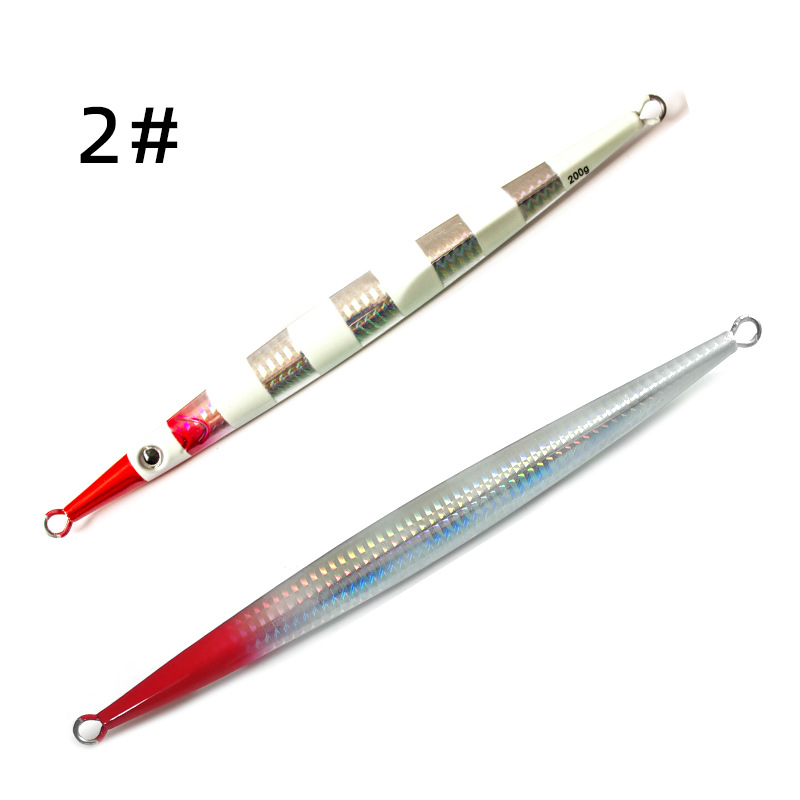 2 cabezas rojas y cuerpo plateado: tira luminosa unilateral